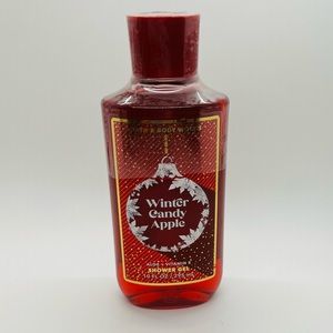 NWT Bath & Body Works Winter Candy Apple Shower Gel.Aloe & Vitamin E 10 oz